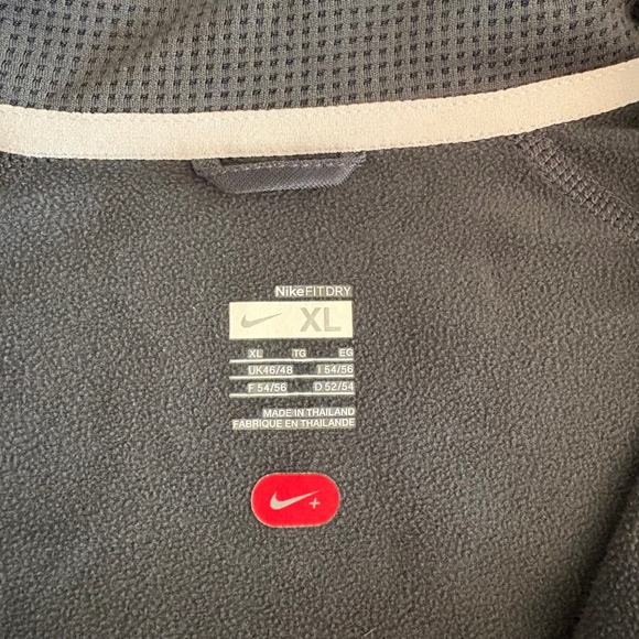 Nike Dri-FIT Jacket XL Full Zip Dark Gray Athletic Training Running Sportswear - Picture 2 of 5